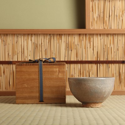 Lot 3 - A Japanese Karatsu tea bowl (chawan), Zeze kiln, Edo - Meiji period