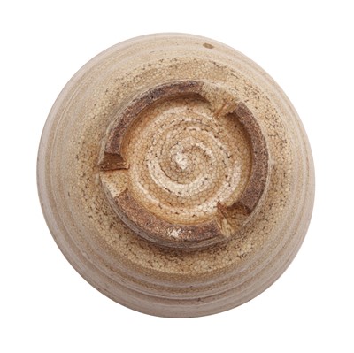 Lot 26 - A Japanese Hagi ware tea bowl (chawan), Edo - Meiji period