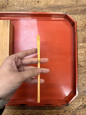 Lot 11 - A Japanese bamboo tea scoop (chashaku), Edo period - Meiji era