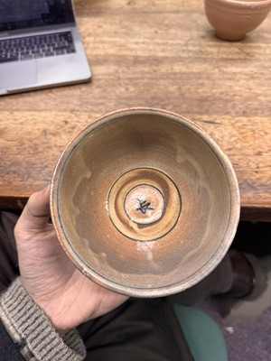 Lot 72 - Three Japanese tea bowls (chawan), Meiji period or later