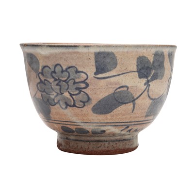 Lot 72 - Three Japanese tea bowls (chawan), Meiji period or later