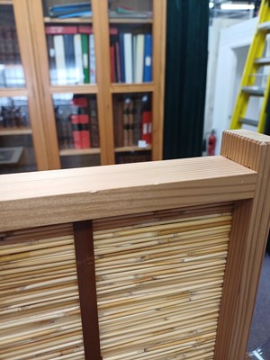 Lot 63 - A Japanese panel for tea ceremony, 20th - 21st century