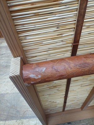 Lot 63 - A Japanese panel for tea ceremony, 20th - 21st century