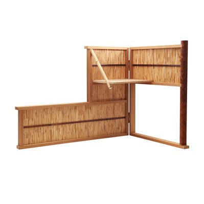 Lot 63 - A Japanese panel for tea ceremony, 20th - 21st century