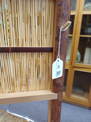 Lot 63 - A Japanese panel for tea ceremony, 20th - 21st century