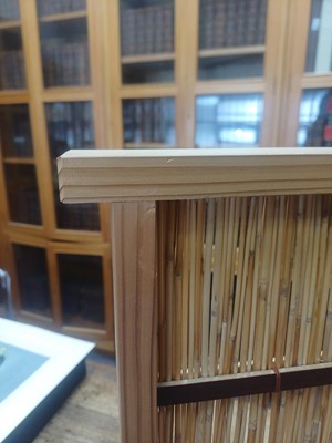 Lot 63 - A Japanese panel for tea ceremony, 20th - 21st century