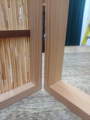 Lot 63 - A Japanese panel for tea ceremony, 20th - 21st century