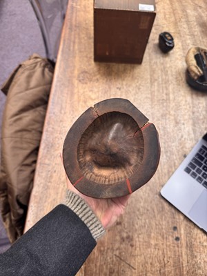 Lot 20 - A Japanese bamboo flower vase (hanaire), 17th - 18th century