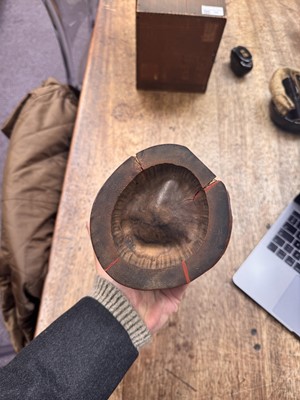 Lot 20 - A Japanese bamboo flower vase (hanaire), 17th - 18th century