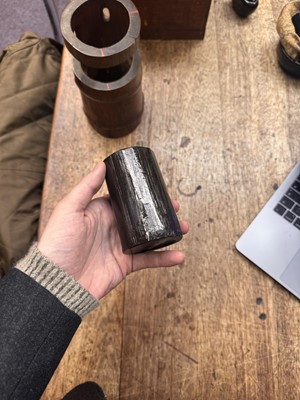 Lot 20 - A Japanese bamboo flower vase (hanaire), 17th - 18th century