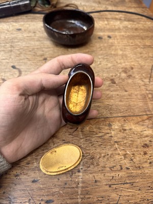 Lot 17 - A Japanese tea ceremony travelling set, Edo - Meiji period