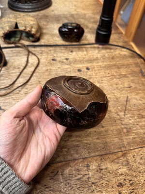 Lot 17 - A Japanese tea ceremony travelling set, Edo - Meiji period