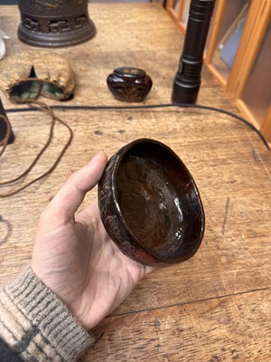 Lot 17 - A Japanese tea ceremony travelling set, Edo - Meiji period