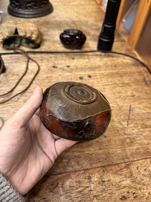 Lot 17 - A Japanese tea ceremony travelling set, Edo - Meiji period