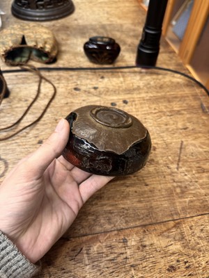 Lot 17 - A Japanese tea ceremony travelling set, Edo - Meiji period