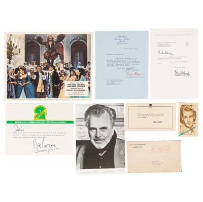 Lot 70 - Autograph Collection.- Actors
