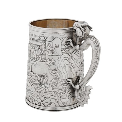 Lot 176 - Canton circa 1860, retailed by Khe Cheong