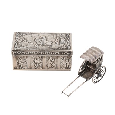 Lot 427 - Dutch with import marks for London 1890 by Louis Landsberg