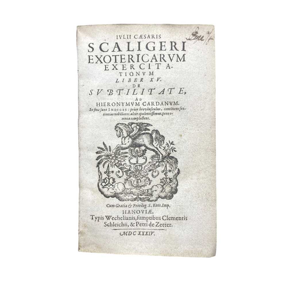 Lot 9 - Scaliger (Julius Caesar)