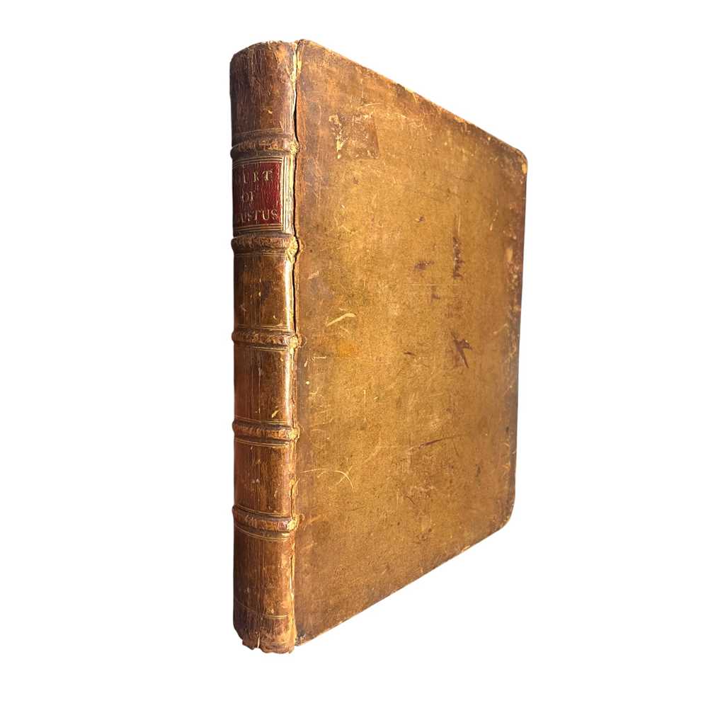 Lot 1 - Blackwell (Thomas) Memoirs of the Court of Augustus, First edition, vol. 1 only