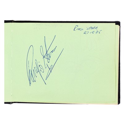 Lot 42 - Autograph Albums.- Incl. Paul McCartney, George Michael & Others