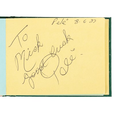 Lot 42 - Autograph Albums.- Incl. Paul McCartney, George Michael & Others