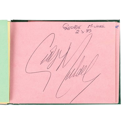 Lot 42 - Autograph Albums.- Incl. Paul McCartney, George Michael & Others