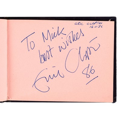 Lot 42 - Autograph Albums.- Incl. Paul McCartney, George Michael & Others