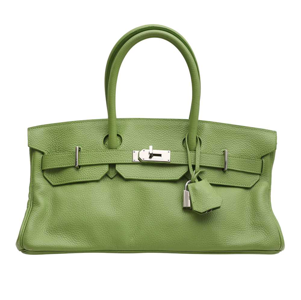 Lot 82 - Hermes Vert Pomme Clemence JPG Birkin 42