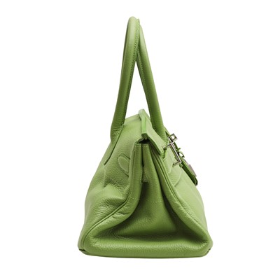 Lot 82 - Hermes Vert Pomme Clemence JPG Birkin 42