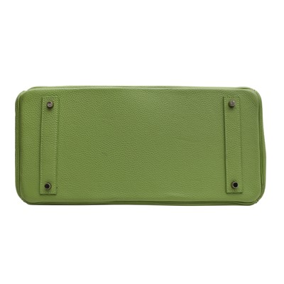 Lot 82 - Hermes Vert Pomme Clemence JPG Birkin 42