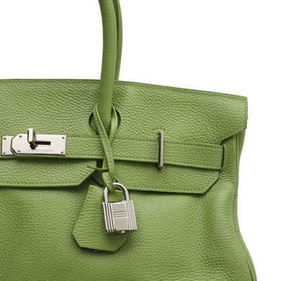 Lot 82 - Hermes Vert Pomme Clemence JPG Birkin 42