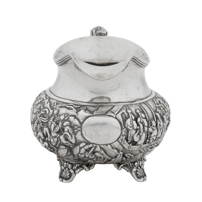 Lot 173 - Canton circa 1860 by Shan, retailed by Dak Hing