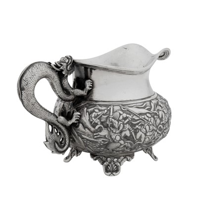 Lot 173 - Canton circa 1860 by Shan, retailed by Dak Hing