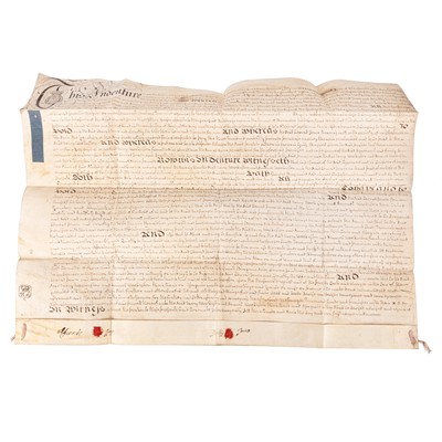Lot 95 - Shropshire Interest.- Collection of indentures and papers, c. 17th-19th century