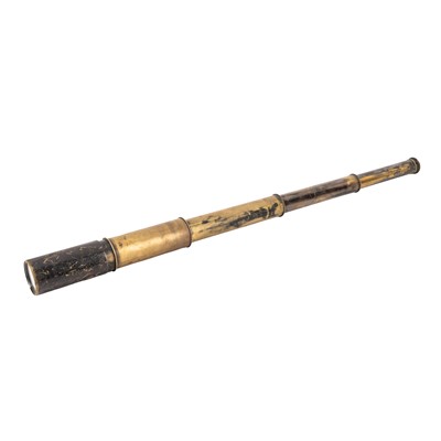 Lot 89 - A Brass Dollond Four-Drawer Telescope