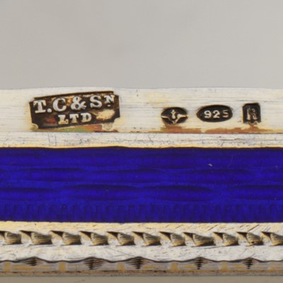 Lot 42 - Vienna, import marks for London 1925 by T C and Son