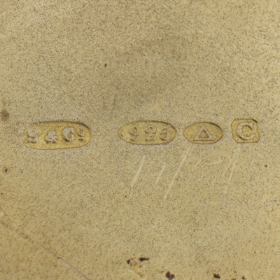 Lot 21 - Austria circa 1925, with import marks for Birmingham 1927 by Steinhart and Co