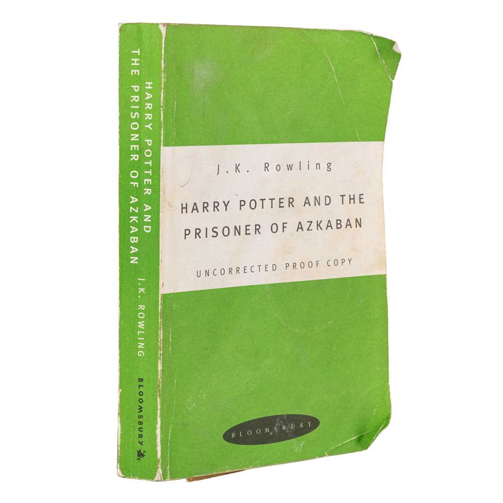 Lot 260 - Rowling (J.K.)Prisoner of Azkaban, Proof Copy, signed by the author