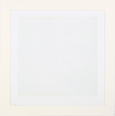 Lot 82 - Agnes Martin (American 1912-2004)