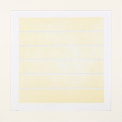 Lot 82 - Agnes Martin (American 1912-2004)