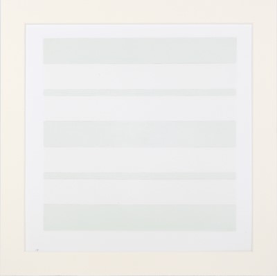 Lot 82 - Agnes Martin (American 1912-2004)
