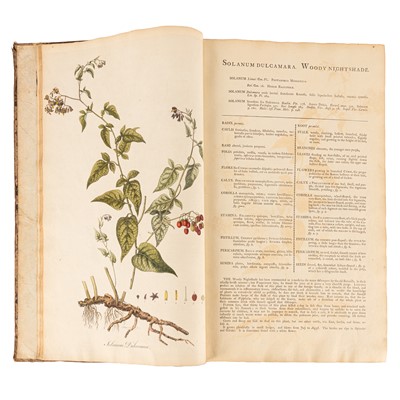 Lot 147 - Curtis. Flora Londinensis, Vol 1 of 2 only, 1777