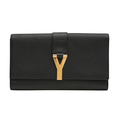 Lot 150 - Saint Laurent Beige Ligne Y Clutch