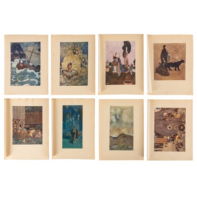 Lot 214 - Dulac (Edmund). Collection of 44 mounted prints.