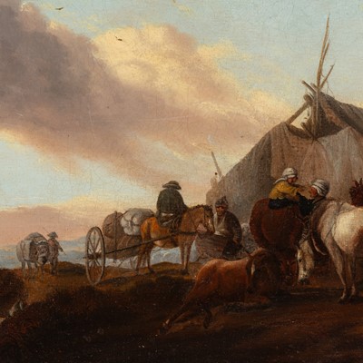 Lot 51 - After Philips Wouwerman (Dutch, late 18th Century)