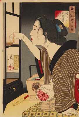 Lot 52 - Tsukioka Yoshitoshi 月岡芳年 (Japanese, 1839-1892)