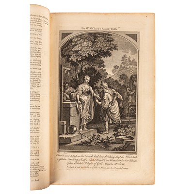 Lot 18 - Clark. Holy Bible....