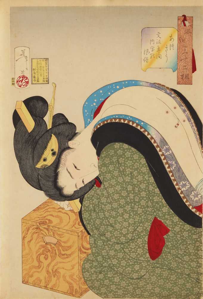 Lot 53 - Tsukioka Yoshitoshi 月岡芳年 (Japanese, 1839-1892)