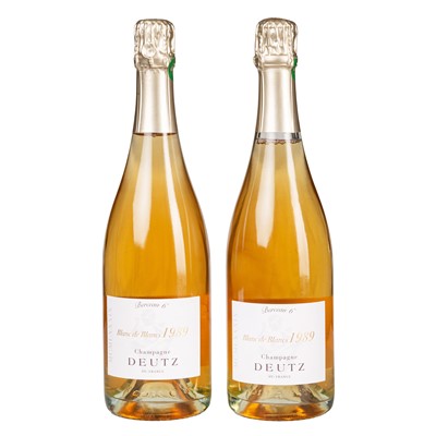 Lot 55 - Deutz Blanc de Blancs 1989 - 2 bottles